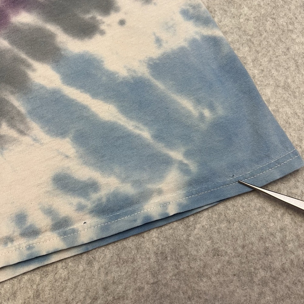 Def Leppard T Shirt Mens XL Graphic TieDye Adrenalize Thrashed Grunge Modern - Picture 2 of 9